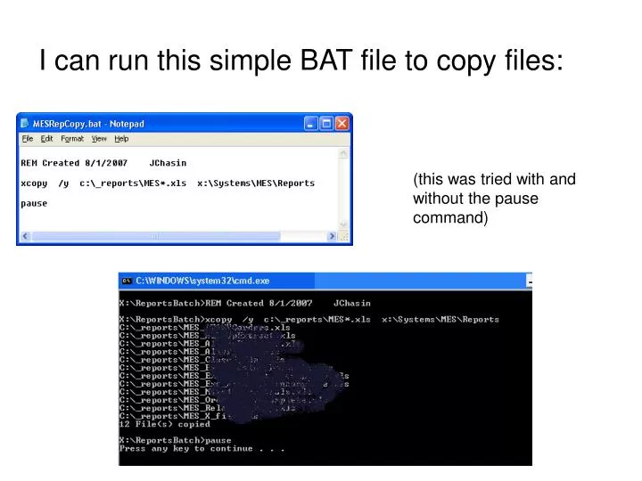 i can run this simple bat file to copy files