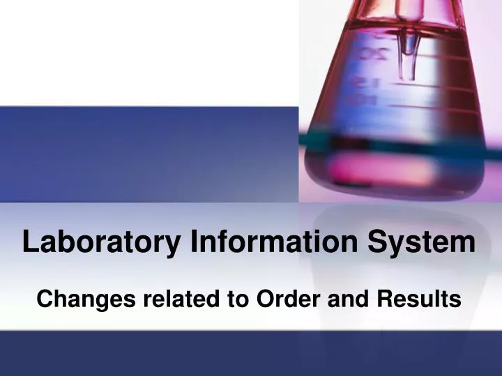 laboratory information system