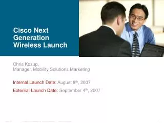 Cisco Next Generation Wireless Launch
