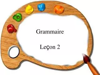 grammaire