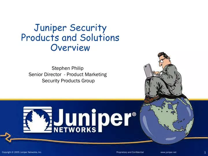 juniper security products and solutions overview