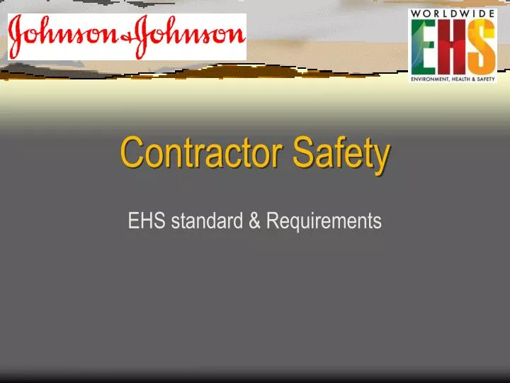 contractor safety