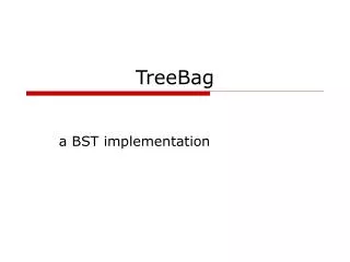 TreeBag