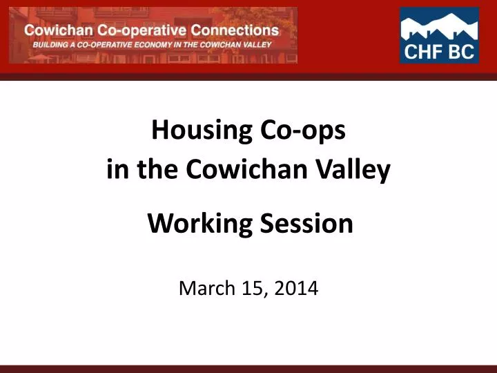 housing co ops