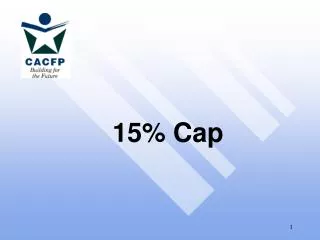 15% Cap