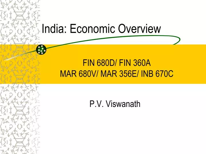 india economic overview