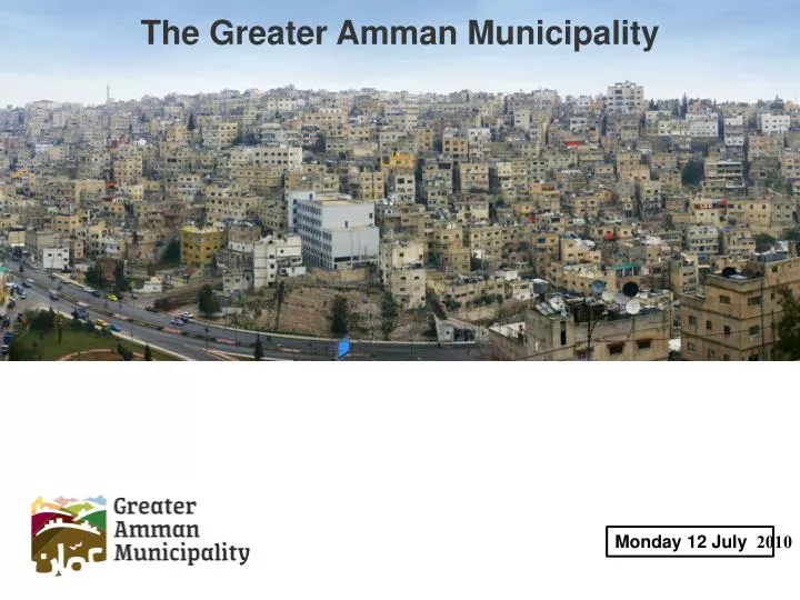 the greater amman municipality