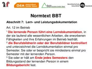 normtext bbt