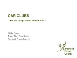 CAR CLUBS - the car usage model of the future?