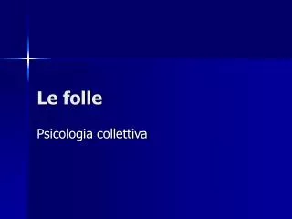 le folle