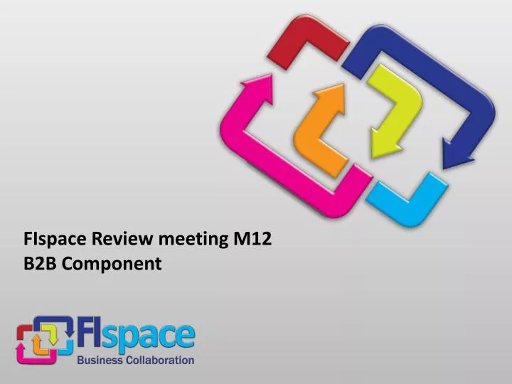 fispace review meeting m12 b2b component