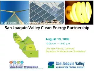 San Joaquin Valley Clean Energy Partnership