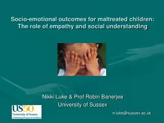 Socio-emotional outcomes for maltreated children: The role of empathy and social understanding
