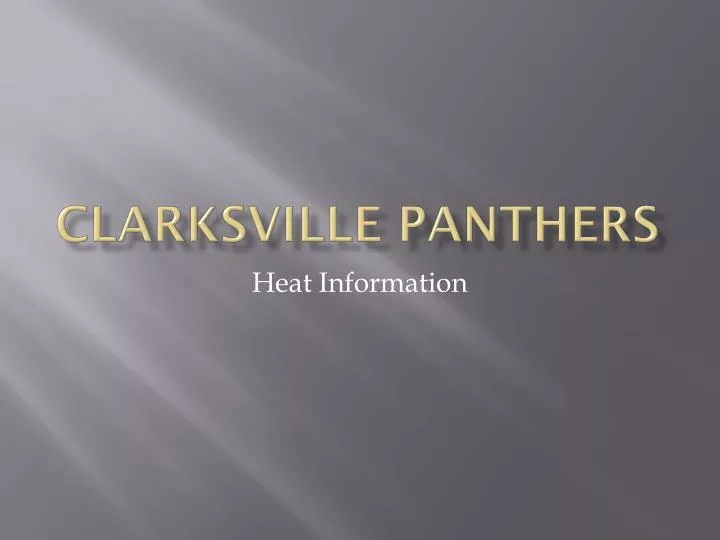 clarksville panthers