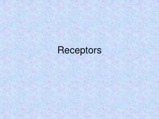 Receptors