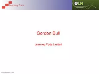 Gordon Bull Learning Forte Limited