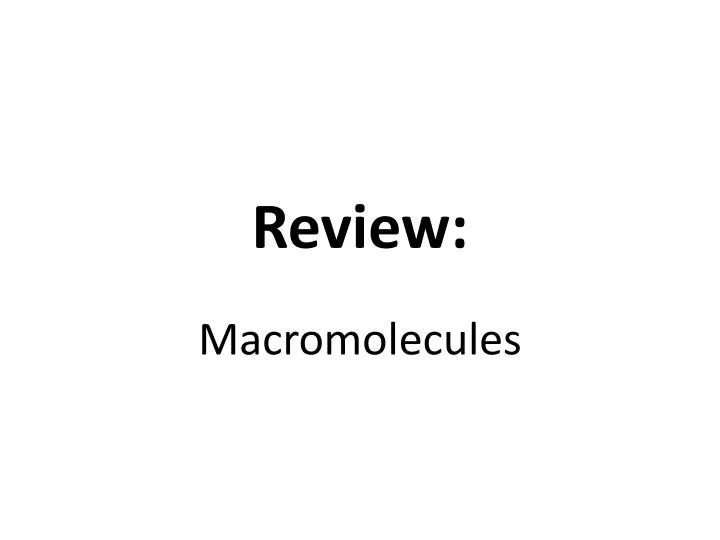 review