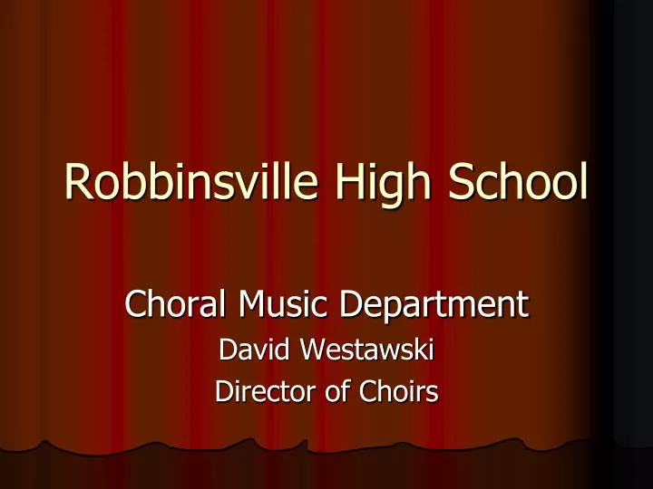 robbinsville high school