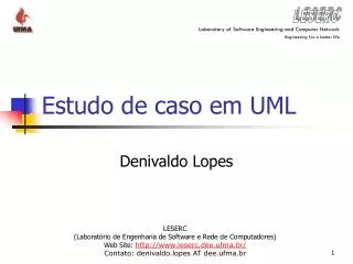 estudo de caso em uml