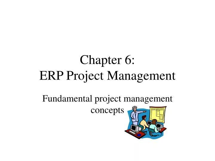 chapter 6 erp project management