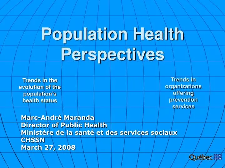 population health perspectives