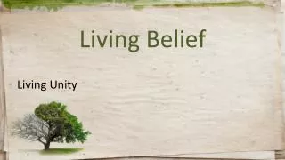 Living Belief