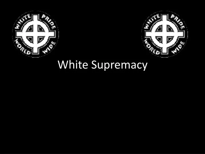 white supremacy