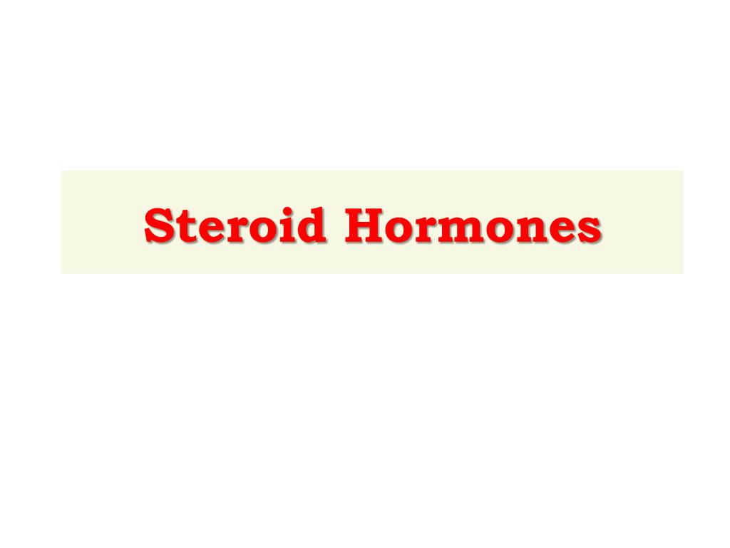 PPT - Steroid Hormones PowerPoint Presentation, free download - ID:6410063