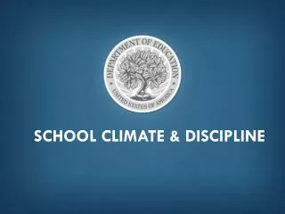 School climate &amp; discipline