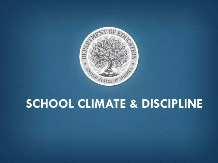 school climate discipline