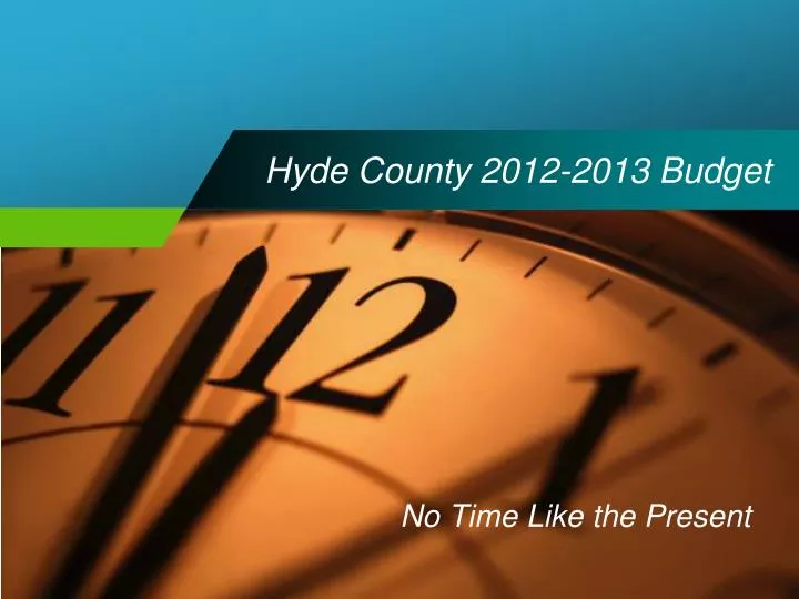 hyde county 2012 2013 budget