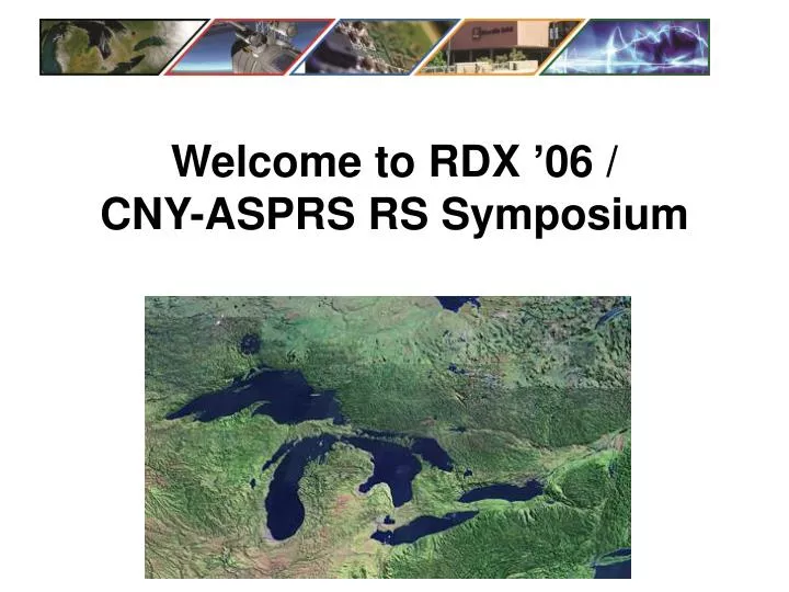 welcome to rdx 06 cny asprs rs symposium