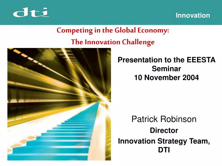presentation to the eeesta seminar 10 november 2004