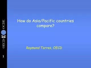 How do Asia/Pacific countries compare?