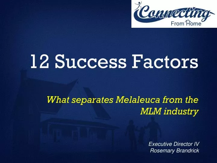 12 success factors