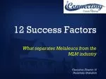 12 Success Factors