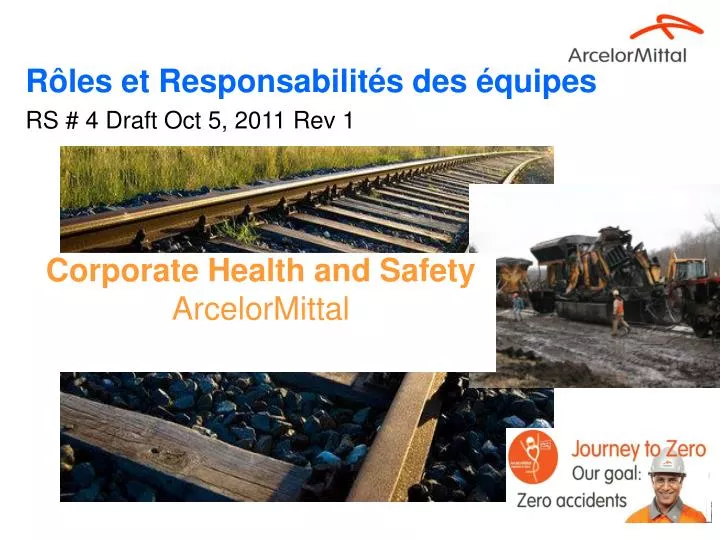 corporate health and safety arcelormittal