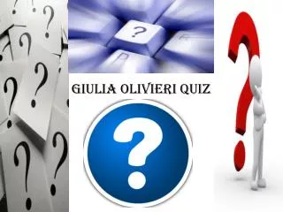 Giulia Olivieri Quiz