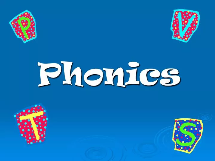 phonics