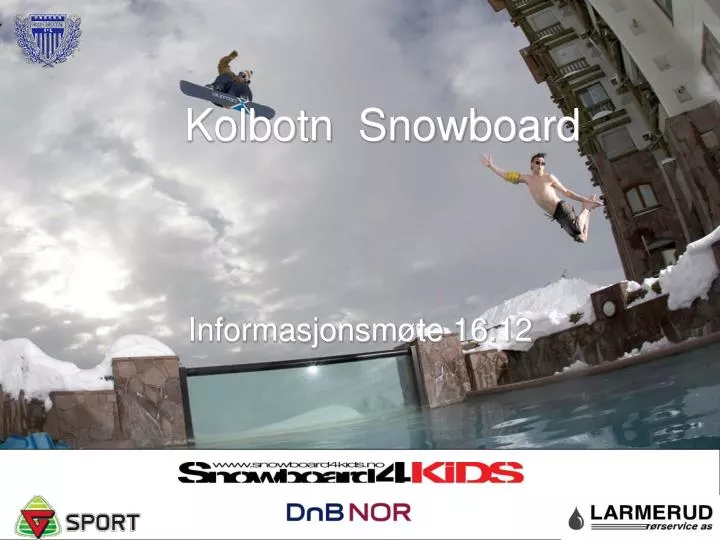 kolbotn snowboard