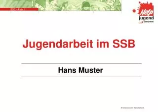 jugendarbeit im ssb