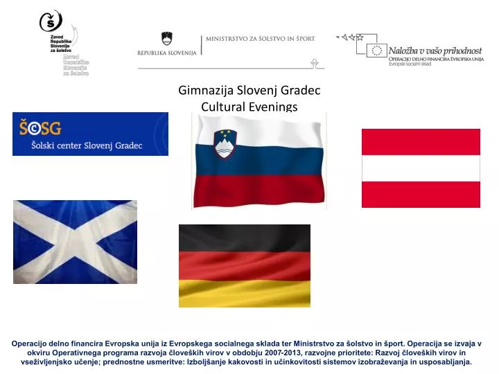 gimnazija slovenj gradec cultural evenings