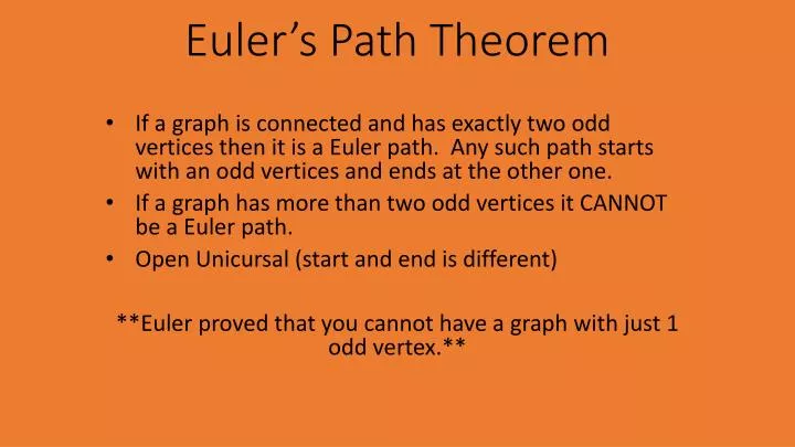 euler s path theorem