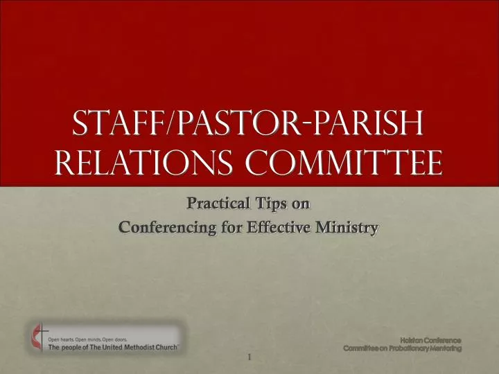 staff pastor parish relations committee