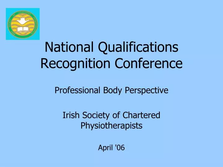 national qualifications recognition conference