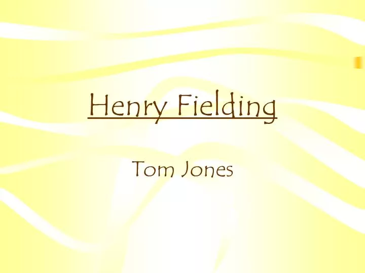 henry fielding