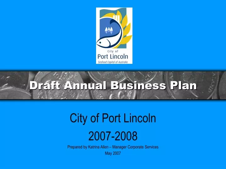 draft annual business plan
