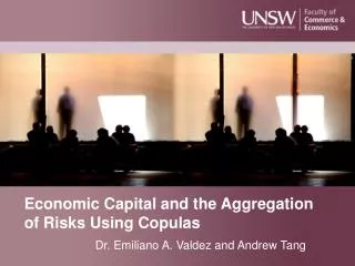 Economic Capital and the Aggregation of Risks Using Copulas
