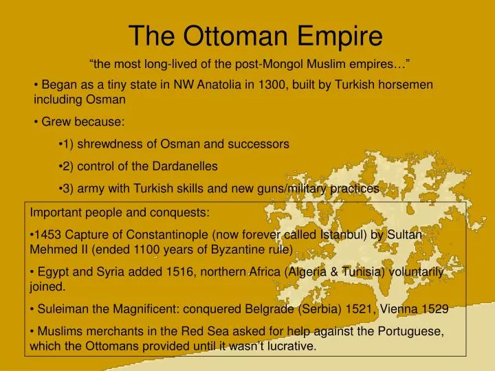 presentation about ottoman empire