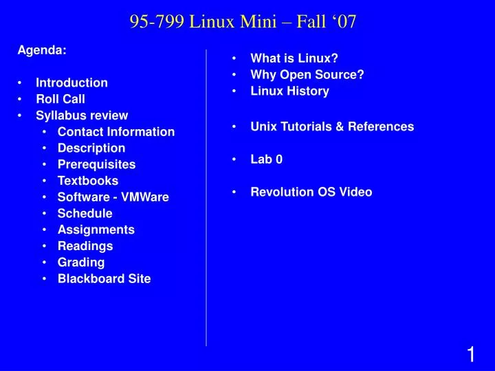 95 799 linux mini fall 07